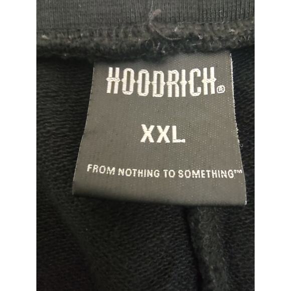 Hoodrich, Mens Shorts, Size 2XL, Black, Pockets, Drawstring, Logo, 100% Cotton - Picture 3 of 10